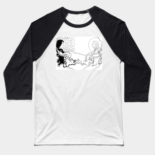 Sun and the Moon and the Stars Baseball T-Shirt